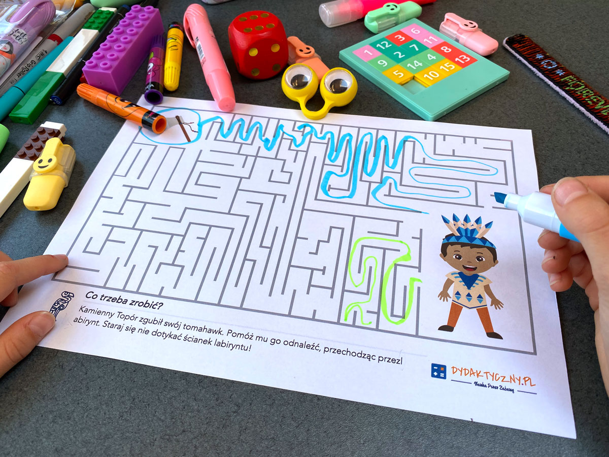 15 Kart Pracy - "Mały Tropiciel" 15-kart-pracy-maly-tropiciel-dydaktyczny.pl-7