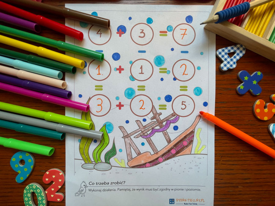 10 Kart Pracy - Matematyka dla najmłodszych IMG