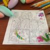 10 Kart Pracy - Puzzle matematyczne - tabliczka mnożenia dydaktyczny