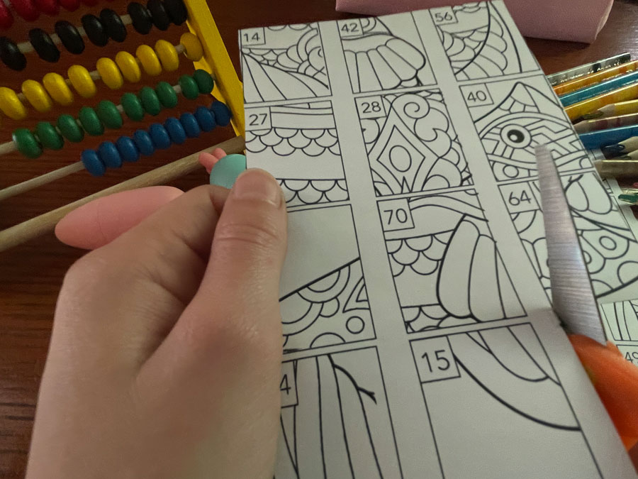 10 Kart Pracy - Puzzle matematyczne - tabliczka mnożenia IMG