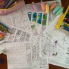 10 Kart Pracy - Puzzle matematyczne - tabliczka mnożenia dydaktyczny