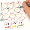 14 Kart Pracy „Logiczne Myślenie – 42 Zadania” Matematyka wiek 7- 10 Lat dydaktyczny