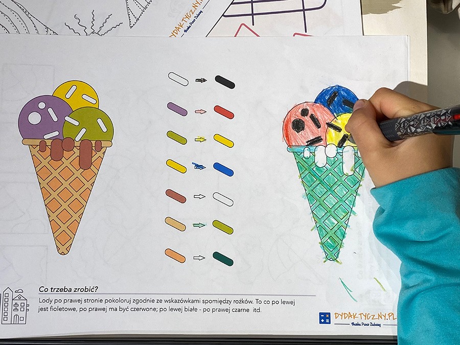 10 Graficznych Kart Pracy dla Najmłodszych Graficzne Karty Pracy dydaktyczny