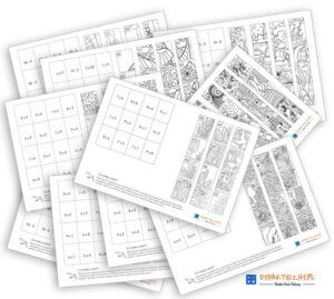 10 Kart Pracy – Puzzle matematyczne – tabliczka mnożenia Dydaktyczny Pl Puzzle Mat Tabl Mnozenia dydaktyczny