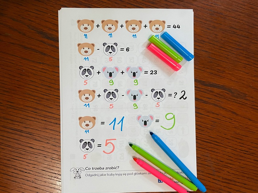 12 Kart Pracy - "Zestaw Logiczny" karty-pracy-zestaw-logiczny-3