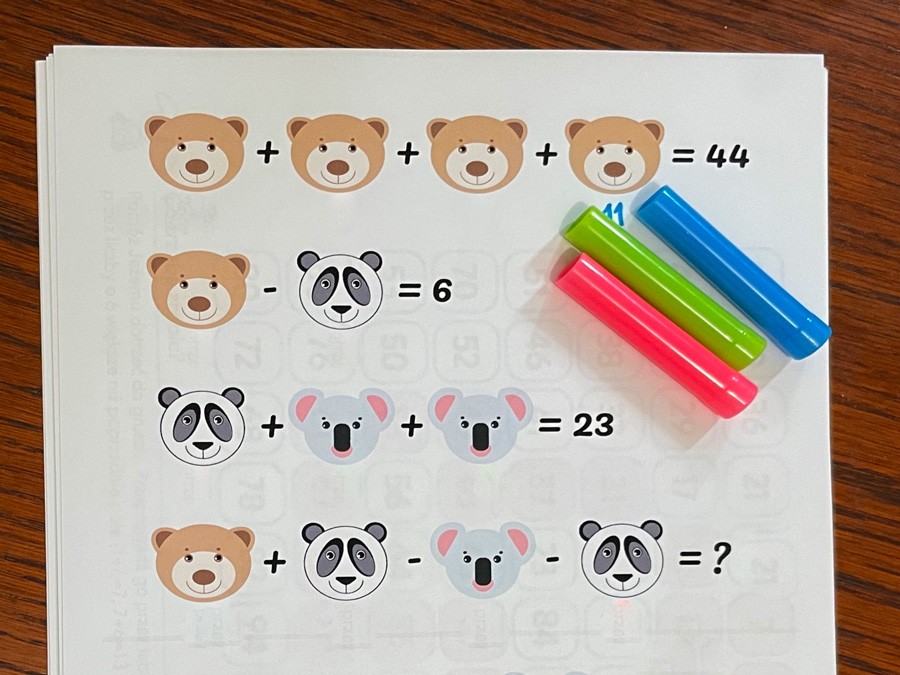 12 Kart Pracy - "Zestaw Logiczny" karty-pracy-zestaw-logiczny-4