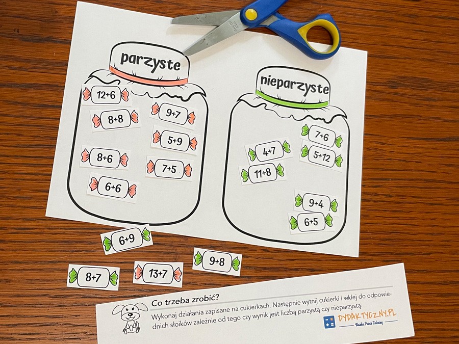 12 Kart Pracy - "Zestaw Logiczny" karty-pracy-zestaw-logiczny-5