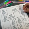 13 Kart z Sudoku graficznym dla najmłodszych dydaktyczny