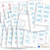 156 Fiszek i etui – Sylaby Otwarte – część 1 Zestaw dydaktyczny