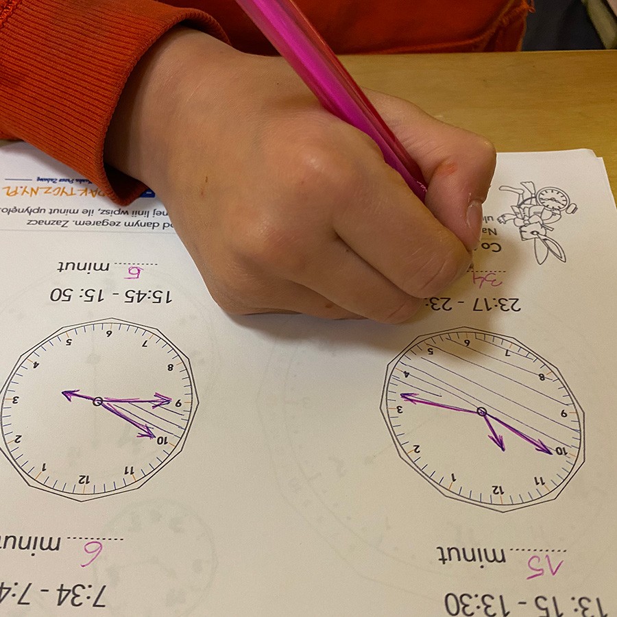 10 Kart pracy Zegary oraz Zegar do Nauki Dydaktyczny-pl-karty-pracy-dla-dzieci-zegary-5