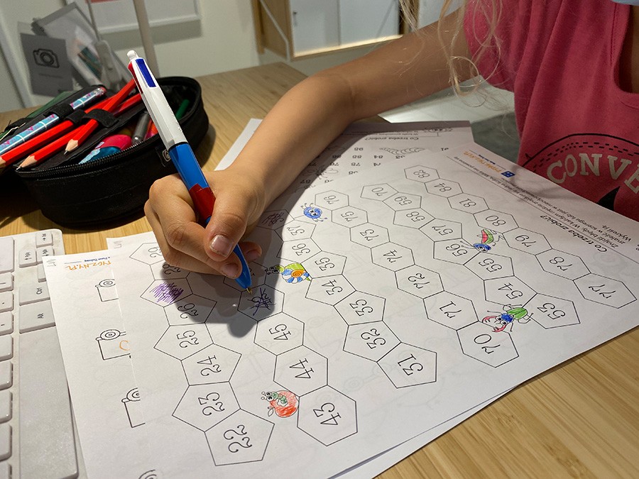 10 Kart Pracy – Liczę do 100 Karty Pracy Licze Do Matematyka dydaktyczny