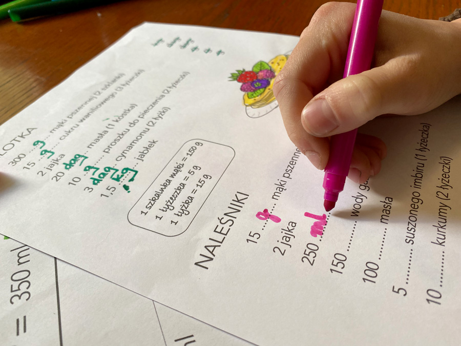 Przeliczanie miar – waga, objętość, długość dydaktyczny