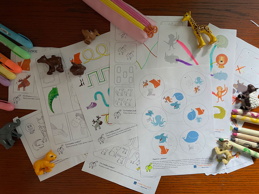 10 Kart Pracy - Rozwój Malucha + super gra doble IMG