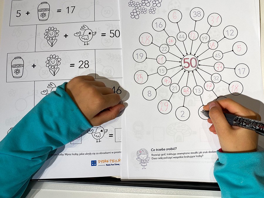 13 Kart Pracy – Dodawanie do 50. Ponad 160 zadań! Karty Pracy Dodawanie Do Dydaktyczny dydaktyczny