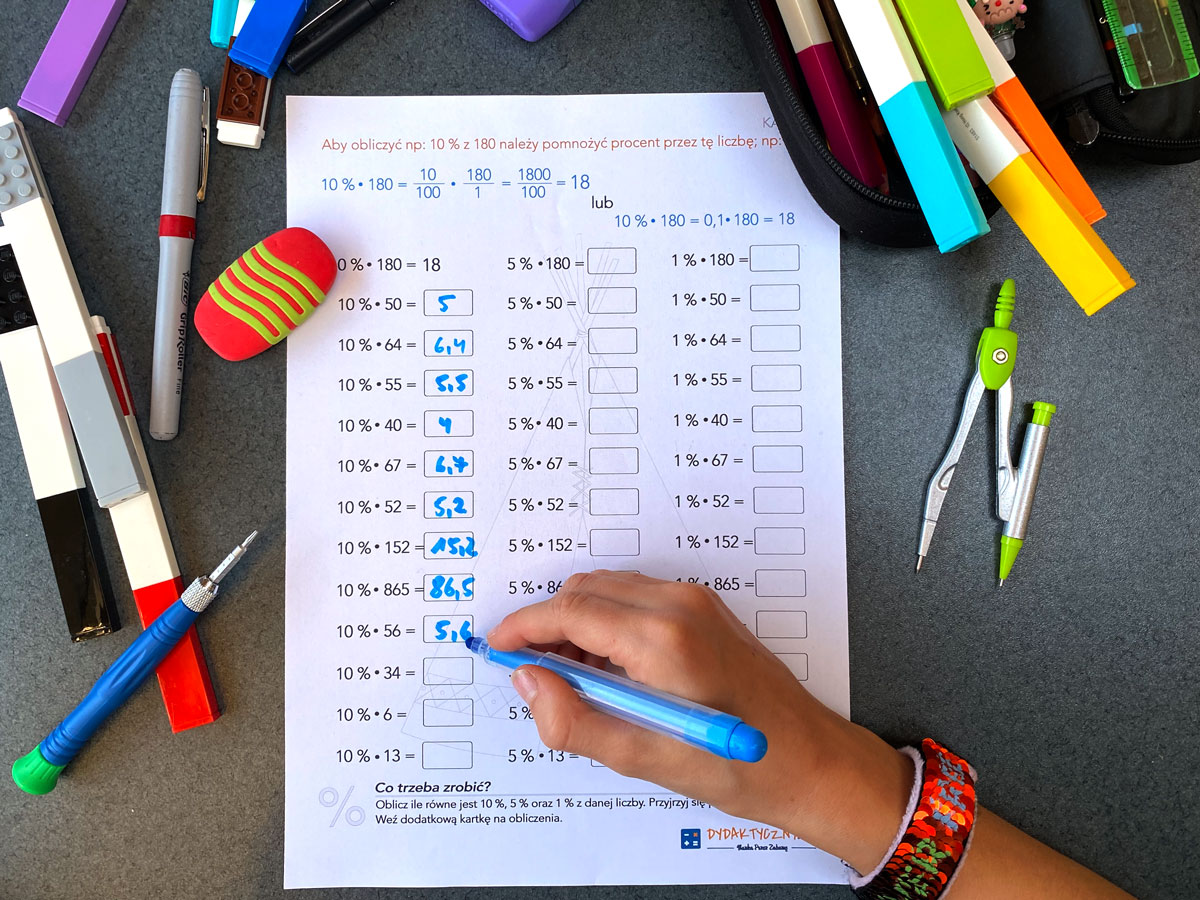 12 Kart Pracy Procenty - Część II - Ćwiczenia 377 Zadań + Karty Odpowiedzi 12-kart-pracy-procenty-czesc-ii-cwiczenia-377-zadan-dydaktyczny.pl-4