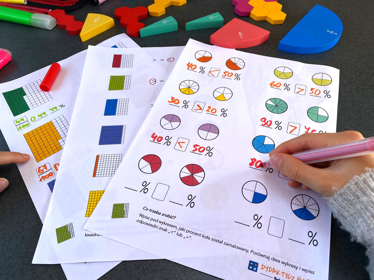 23 Karty Pracy Procenty - Część I - Wprowadzenie 215 Ćwiczeń 23-karty-pracy-procenty-czesc-i-wstep-215-cwiczen-dydaktyczny.pl-10