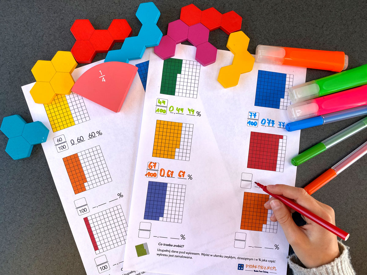 23 Karty Pracy Procenty - Część I - Wprowadzenie 215 Ćwiczeń 23-karty-pracy-procenty-czesc-i-wstep-215-cwiczen-dydaktyczny.pl-2