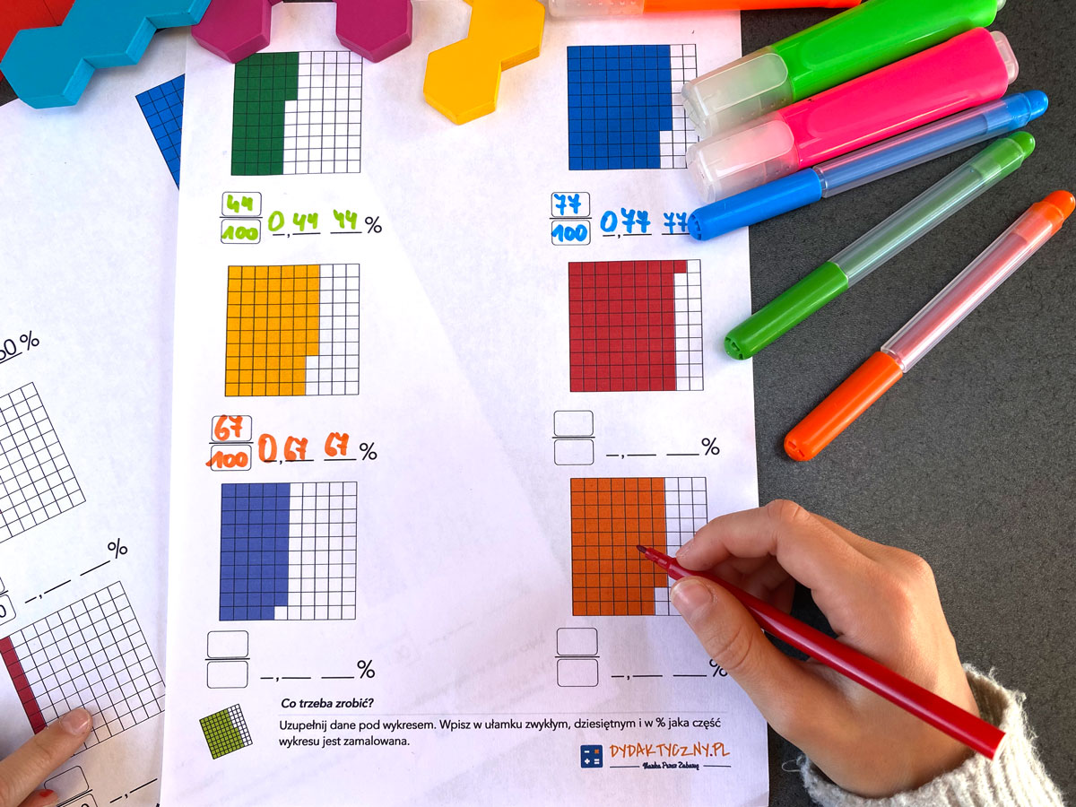 23 Karty Pracy Procenty - Część I - Wprowadzenie 215 Ćwiczeń 23-karty-pracy-procenty-czesc-i-wstep-215-cwiczen-dydaktyczny.pl-3