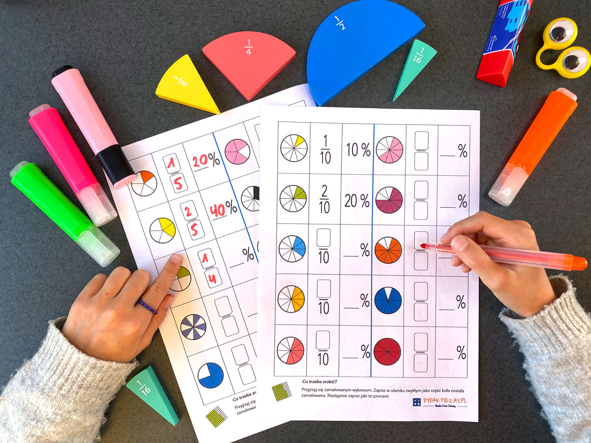 23 Karty Pracy Procenty - Część I - Wprowadzenie 215 Ćwiczeń 23-karty-pracy-procenty-czesc-i-wstep-215-cwiczen-dydaktyczny.pl-6