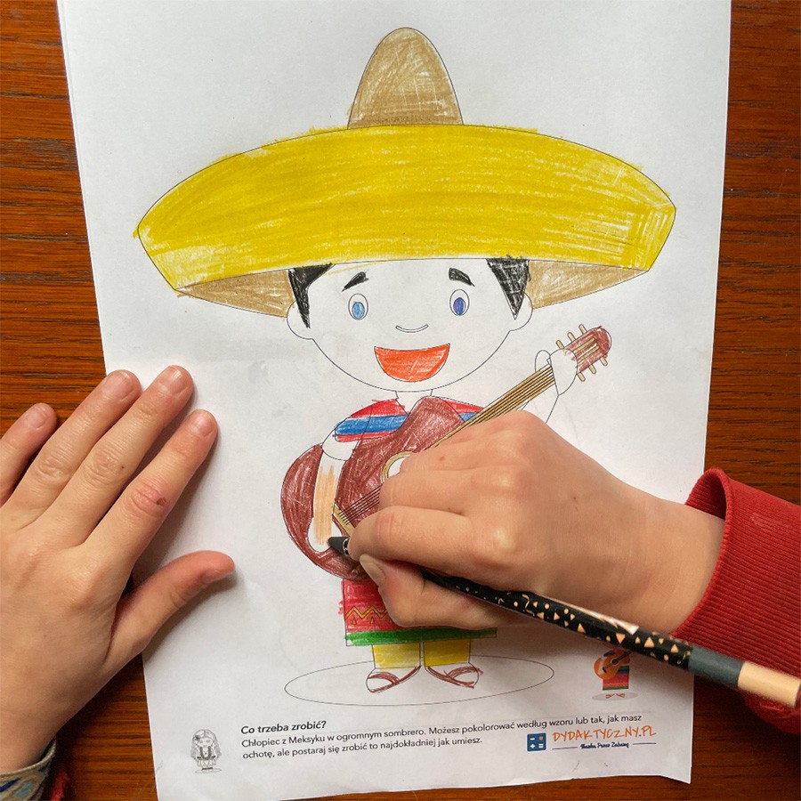 Dzieci Świata – niezwykłe kolorowanki Dzieci Swiata dydaktyczny