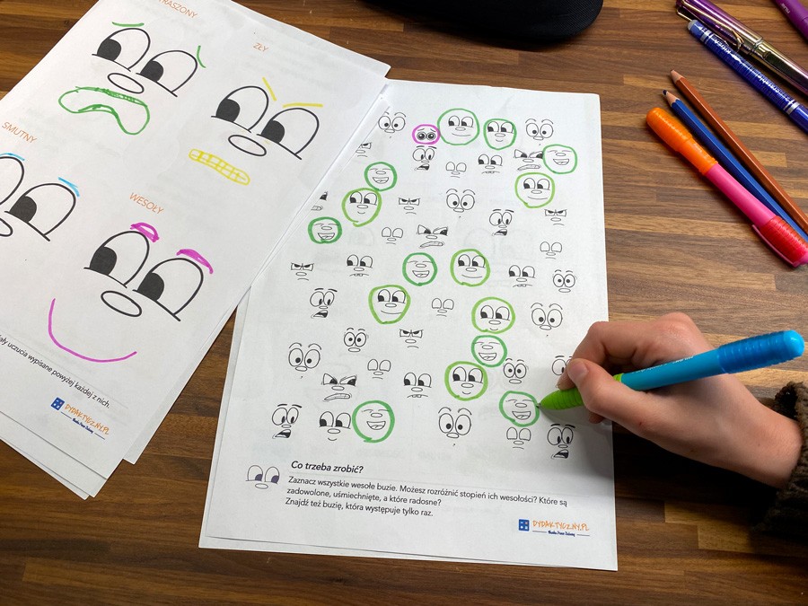 14 Kart Pracy - Uczucia i emocje - książeczka do sklejenia 14-kart-pracy-uczucia-i-emocje-ksiazeczka-do-sklejenia-dydaktyczny.pl-3