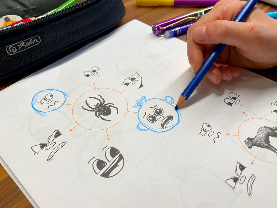 14 Kart Pracy - Uczucia i emocje - książeczka do sklejenia 14-kart-pracy-uczucia-i-emocje-ksiazeczka-do-sklejenia-dydaktyczny.pl-5