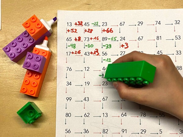 12 Kart Pracy – Diagramy matematyczne. Dodawanie i odejmowanie do 100 dydaktyczny