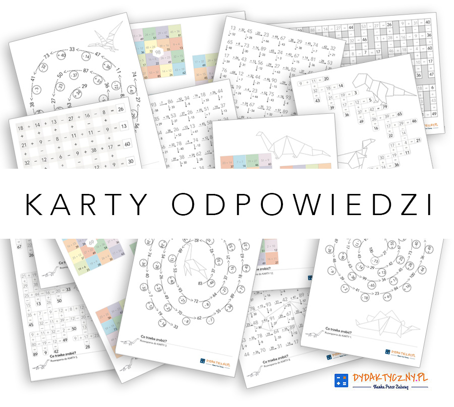 13 Kart Pracy - Diagramy matematyczne. Dodawanie i odejmowanie do 100 + Karty Odpowiedzi 13-kart-pracy-diagramy-matematyczne-dodawanie-i-odejmowanie-do-100-karty-odpowiedzi-dydaktyczny.pl-1