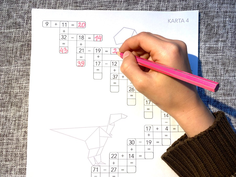 13 Kart Pracy - Diagramy matematyczne. Dodawanie i odejmowanie do 100 + Karty Odpowiedzi 13-kart-pracy-diagramy-matematyczne-dodawanie-i-odejmowanie-do-100-karty-odpowiedzi-dydaktyczny.pl-7
