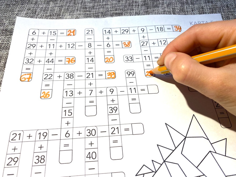 13 Kart Pracy - Diagramy matematyczne. Dodawanie i odejmowanie do 100 + Karty Odpowiedzi 13-kart-pracy-diagramy-matematyczne-dodawanie-i-odejmowanie-do-100-karty-odpowiedzi-dydaktyczny.pl-8