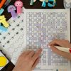 18 Kart Pracy - Ogromny zestaw krzyżówek i diagramów - mnożenie i dzielenie do 100 [plus karty odpowiedzi] dydaktyczny