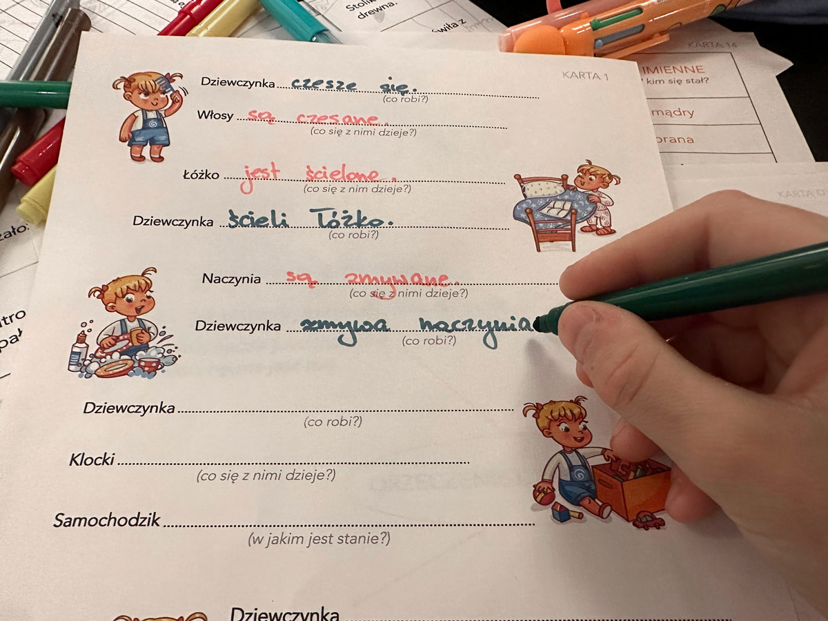 14 Kart Pracy - Orzeczenia + 3 Karty Dydaktyczne orzeczenie