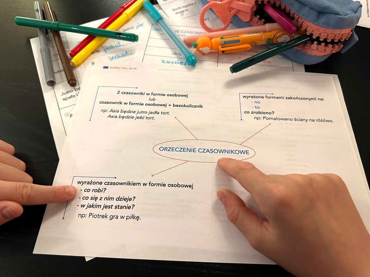 14 Kart Pracy - Orzeczenia + 3 Karty Dydaktyczne orzeczenie