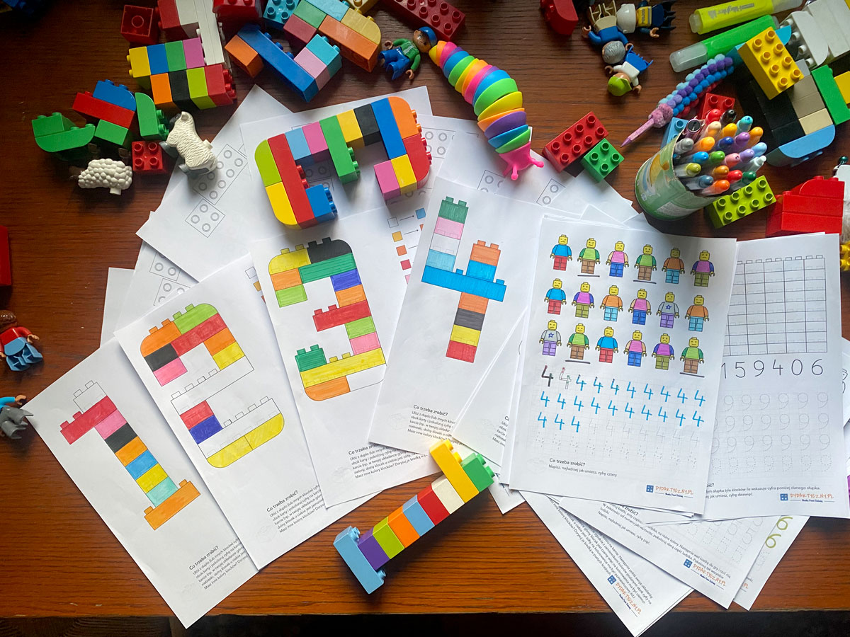30 Kart Pracy - Poznajemy cyfry z klockami 30-kart-pracy-poznajemy-cyfry-z-klockami-dydaktyczny.pl-1