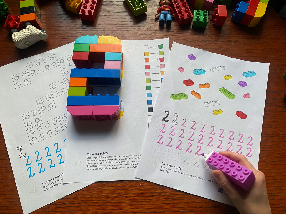 30 Kart Pracy - Poznajemy cyfry z klockami 30-kart-pracy-poznajemy-cyfry-z-klockami-dydaktyczny.pl-5
