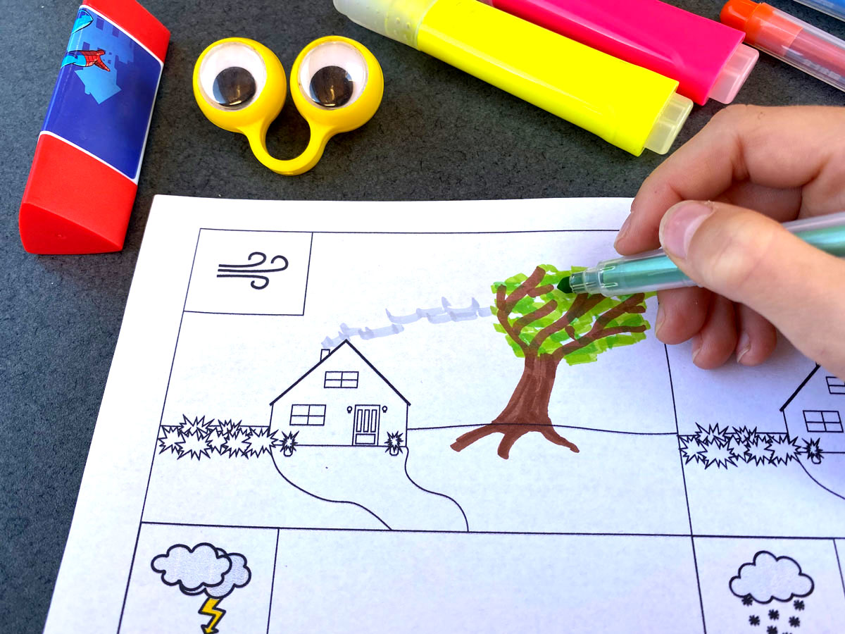 Czytamy Mapy Pogodowe - 19 Kart Pracy + Gry czytamy-mapy-pogodowe-karty-pracy-gry-dydaktyczny.pl-8