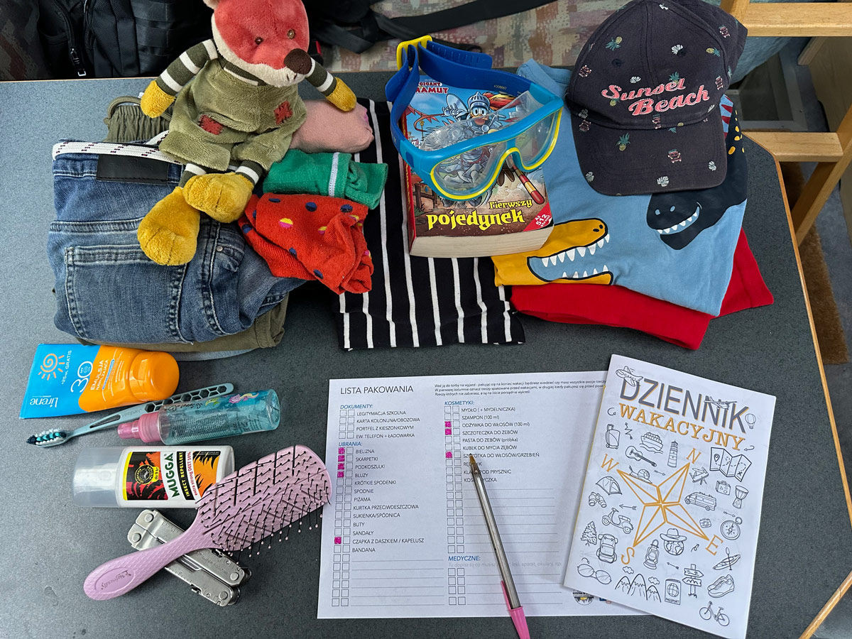 Dziennik Wakacyjny Leśny + Lista Pakowania Gratis! lista-pakowania