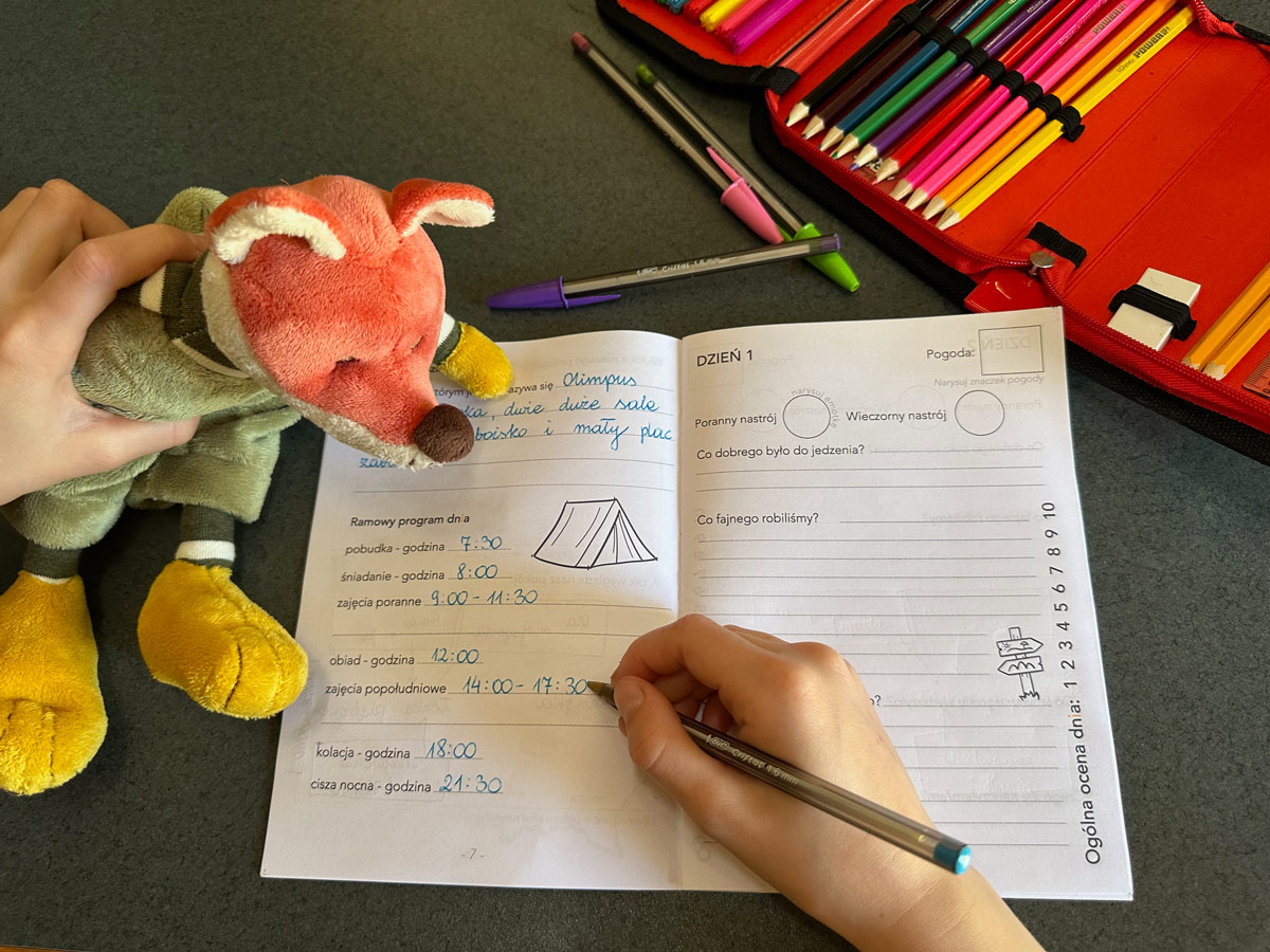 Dziennik Wakacyjny Róża Wiatrów + Lista Pakowania Gratis! dziennik-wakacyjny-roza-wiatrow