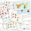 Duży zestaw przyrodniczo-geograficzny „Zwierzęta kontynentów” – Kolory Montessori dydaktyczny
