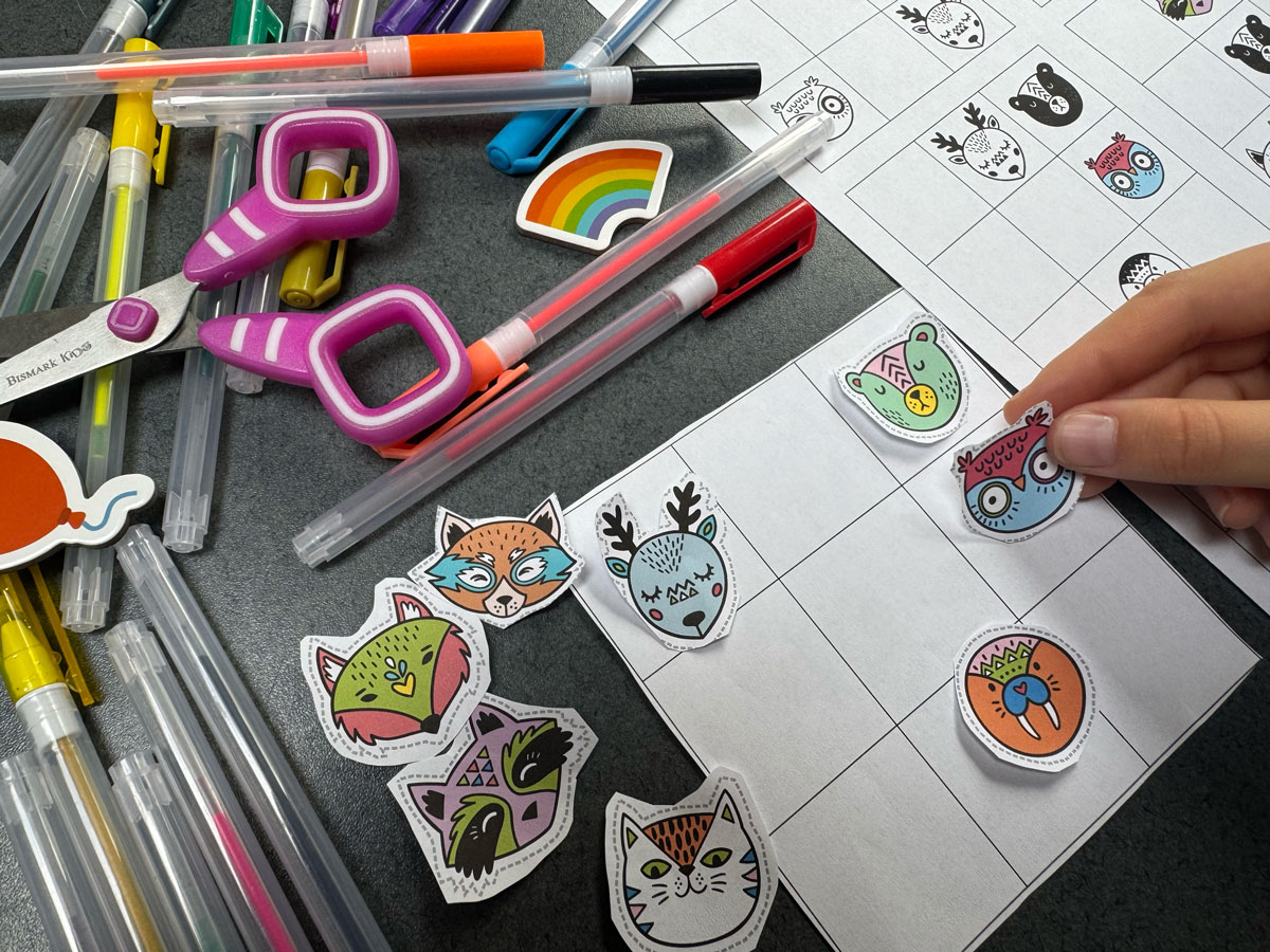 12 Kart Pracy - Ćwiczenie pamięci - karty dodatkowe 4