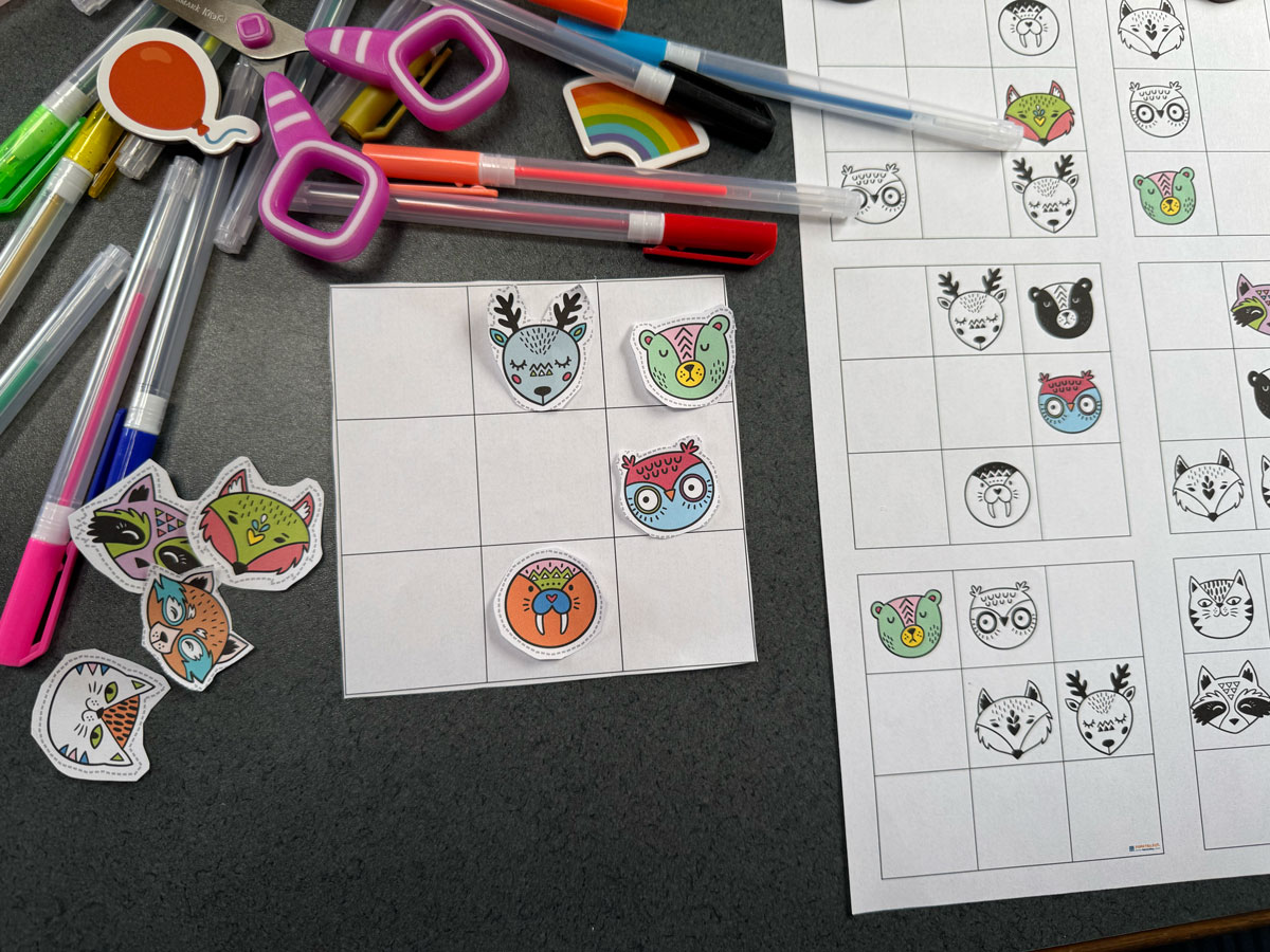 12 Kart Pracy - Ćwiczenie pamięci - karty dodatkowe 5