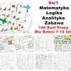Zestaw 9w1 - Fajna Matematyka - Duży Zestaw - 144 Karty dydaktyczny