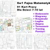 Zestaw Miary - Zegary - Termometr - Trening Pamięci (Kopia) dydaktyczny