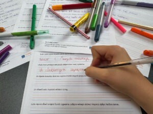 15 Kart Pracy - Trening czytania dydaktyczny