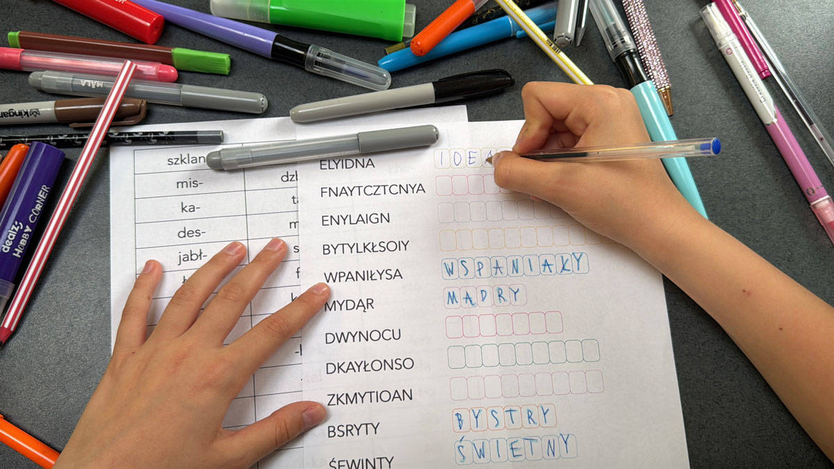 15 Kart Pracy - Trening czytania 6