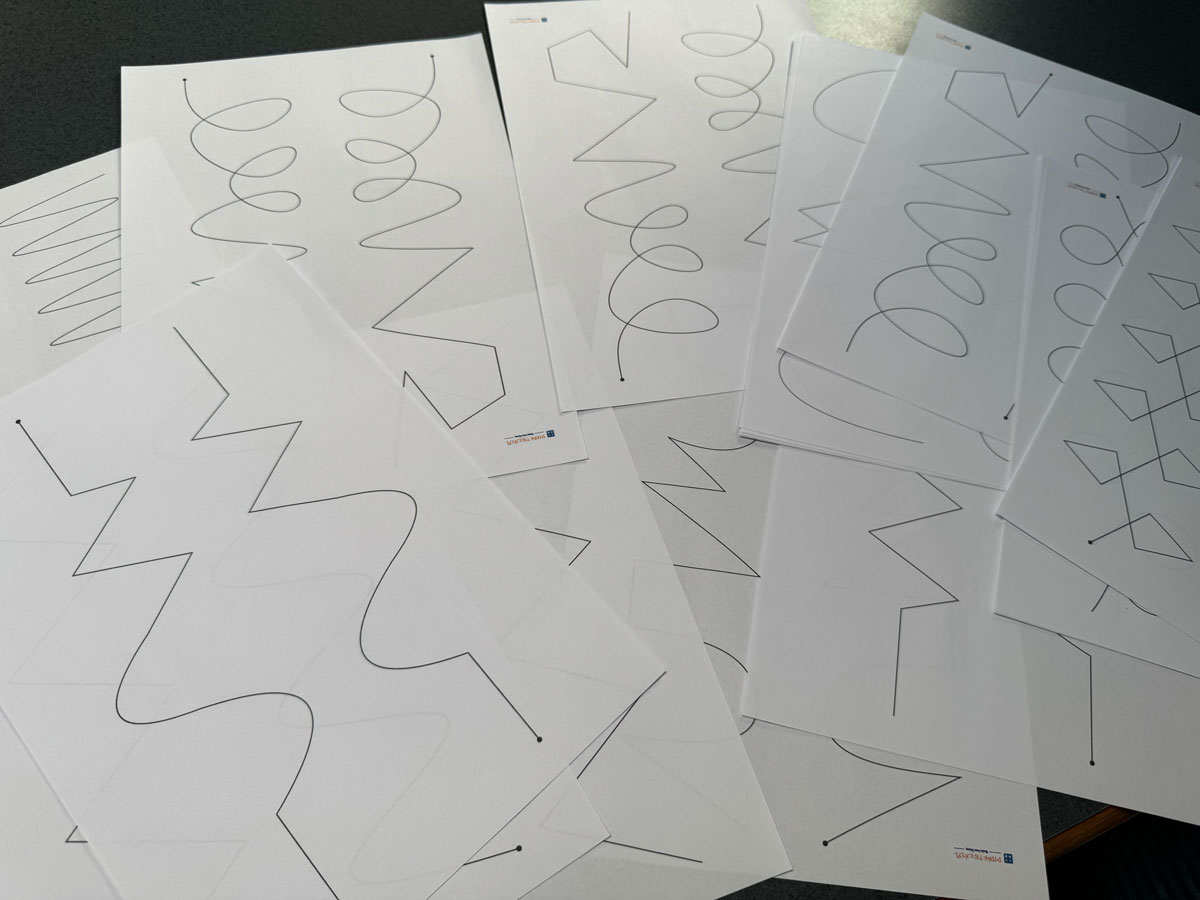 30 Kart Pracy - Rysowanie oburącz - wspomaganie współpracy pomiędzy półkulami mózgu 2