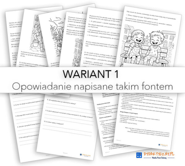 Przygody Ki i Ka część 7 - Ki, Ka i bitwa wodna dydaktyczny
