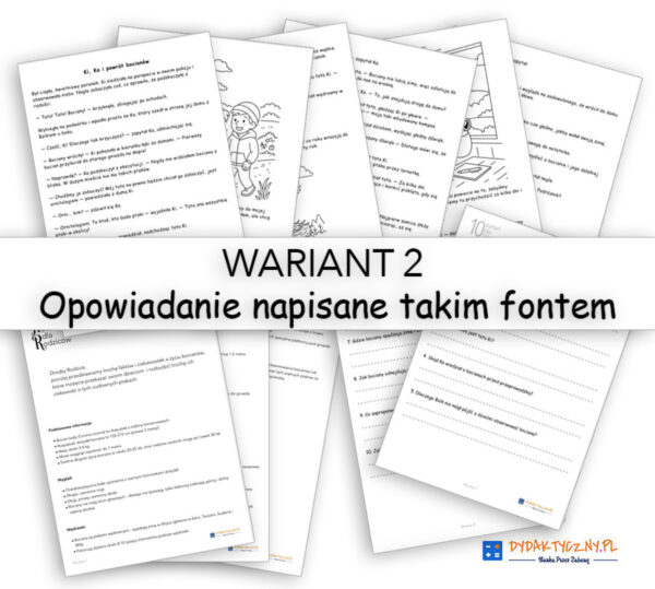 Przygody Ki i Ka część 8 - Ki, Ka i bociany dydaktyczny