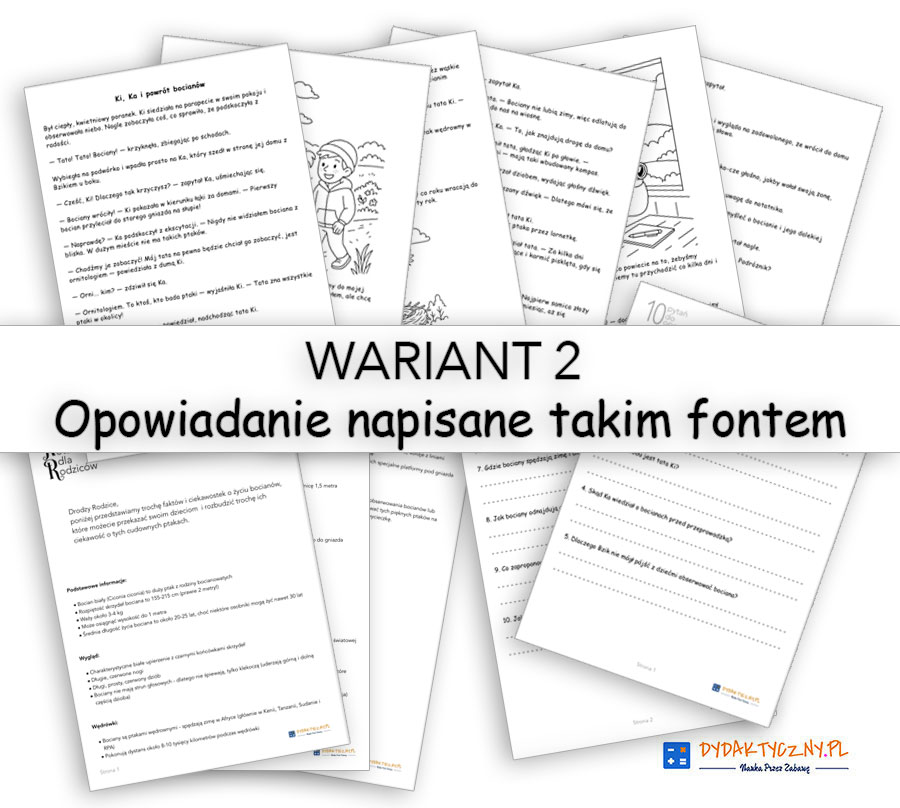 Przygody Ki i Ka część 8 - Ki, Ka i bociany Ki,-Ka-i-bociany-WARIANT-2