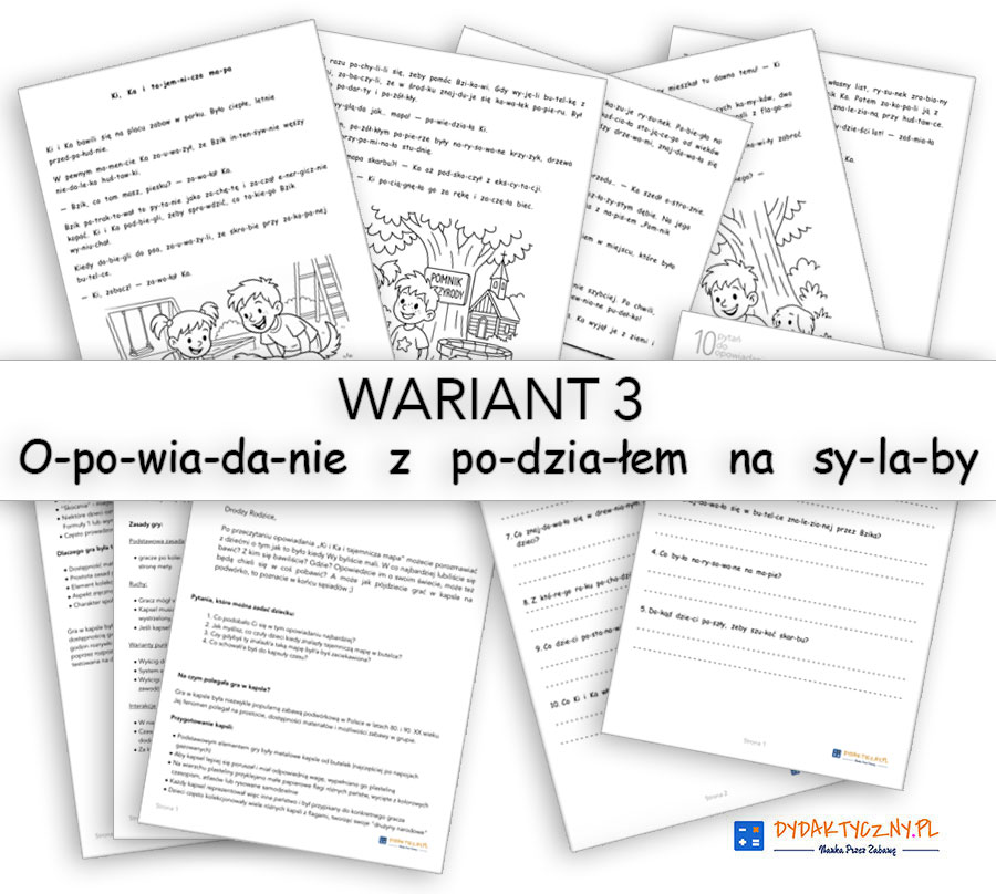 Przygody Ki i Ka część 9 - Ki, Ka i tajemnicza mapa WARIANT-3-Ki,-Ka-i-tajemnicza-mapa-CSs